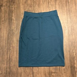GNW S Blue Pencil Skirt